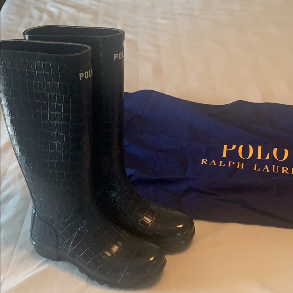 Womens Ralph Lauren rain boots